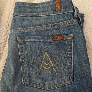 7 For All Mankind Size 28 Capris